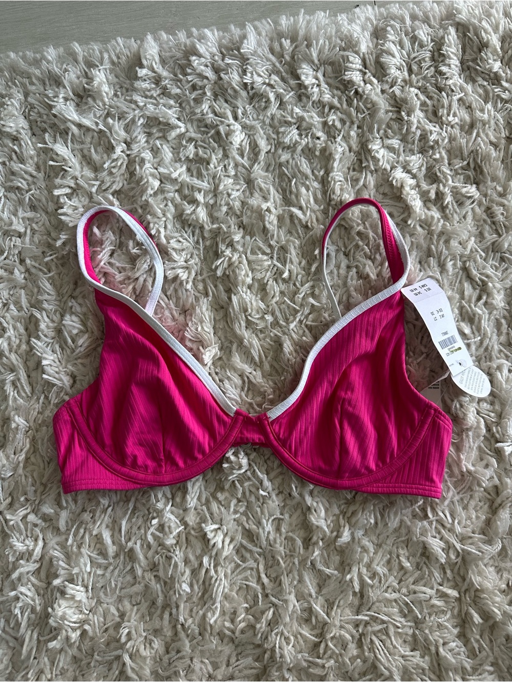 Pink Bikini Top NWT